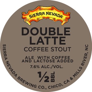 Sierra Nevada Double Latte May 2014