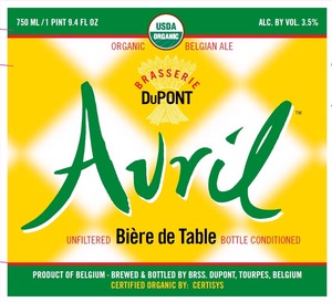 Avril Biere De Table