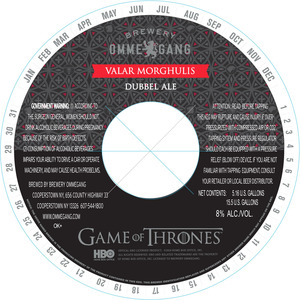 Ommegang Valar Morghulis May 2014