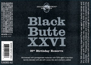 Deschutes Brewery Black Butte Xxvi May 2014