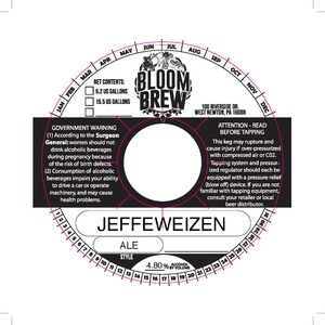 Bloom Brew Jeffeweizen