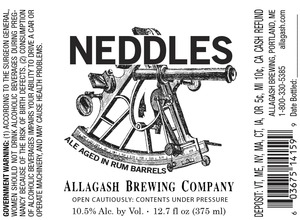 Allagash Brewing Company Neddles May 2014