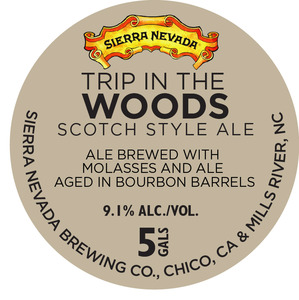 Sierra Nevada Trip In The Woods Scotch Style Ale