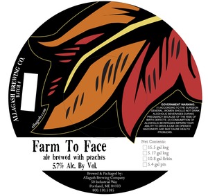 Allagash Brewing Company Farm To Face May 2014