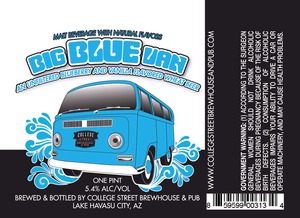 College Street Brewhouse & Pub Big Blue Van