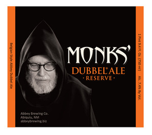 Abbey Brewing Company Monks' Dubbel Reserve May 2014