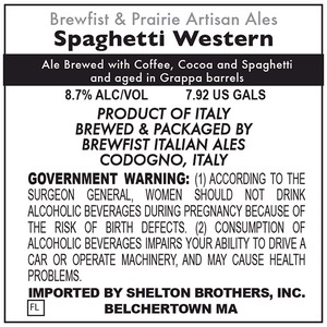 Brewfist & Prairie Artisan Ales Spaghetti Western May 2014