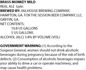 Brass Monkey Mild May 2014