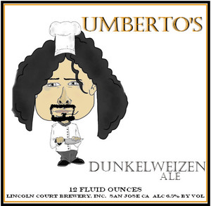 Umberto's Dunkleweizen May 2014