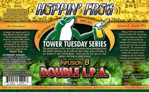 Hoppin' Frog Infusion B Double IPA May 2014