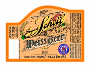 Schell Weiss Beer 2014