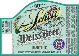 Schell Weiss Beer Dampfbier May 2014