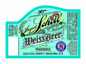 Schell Weiss Beer Weizenbock May 2014