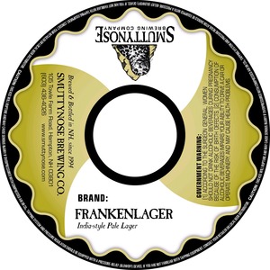 Smuttynose Brewing Co. Frankenlager May 2014