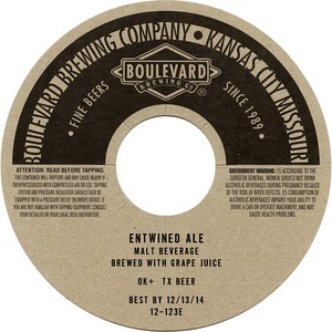 Boulevard Entwined Ale