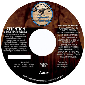 Alltech's Lexington Brewing Co. Kentucky Stallion Maibock