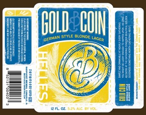 Backpocket Brewing Gold Coin