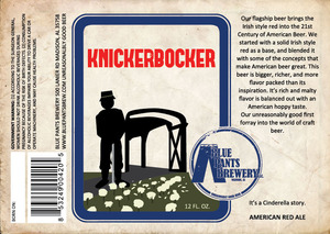 Blue Pants Brewery Knickerbocker