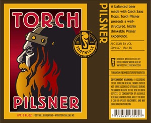 Foothills Pilsner