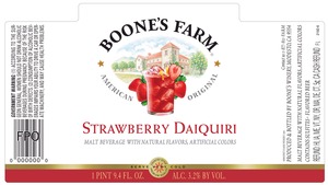 Boone's Farm Strawberry Daiquiri May 2014
