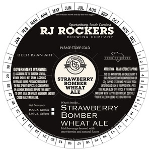 R.j. Rockers Brewing Company, Inc. Strawberry Bomber Wheat