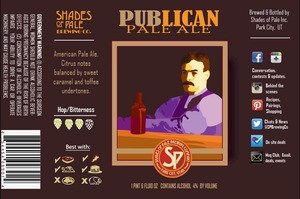 Shades Of Pale Brewing Co Publican Pale