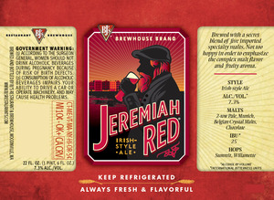 Bj's Restaurant & Brewhouse Jeremiah Red May 2014