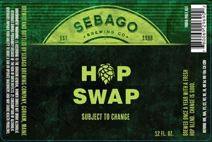 Sebago Brewing Company Hop Swap