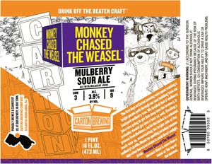 Carton Brewing Company Monkey Chased The Weasel