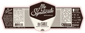 Ale Syndicate Du Sable May 2014