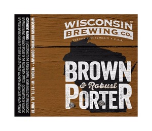 Wisconsin Brewing Company Brown & Robust Porter May 2014