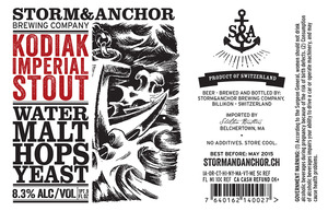 Storm & Anchor Kodiak May 2014