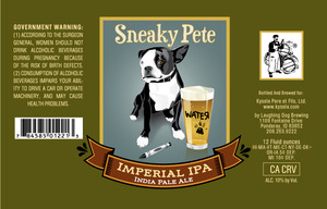 Laughing Dog Brewing Sneaky Pete May 2014