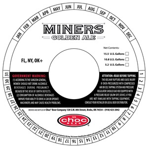 Miner's Golden Ale 