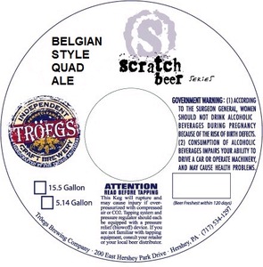 Troegs Belgian Style Quad