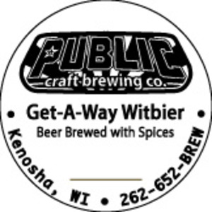 Public Craft Brewing Co. Get-a-way Witbier