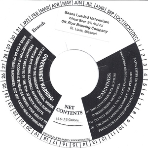 Bases Loaded Hefeweizen Wheat May 2014