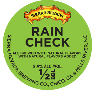 Sierra Nevada Rain Check