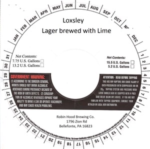 Robin Hood Brewing Co. Loxsley