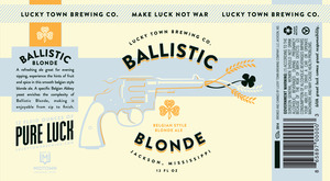 Ballistic Blonde Belgian Style Blonde June 2014