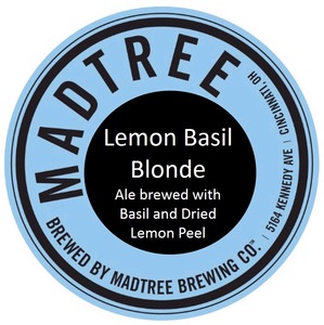 Madtree Brewing Company Lemon Basil Blonde