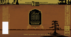 Swamp Head Brewery Batch 600