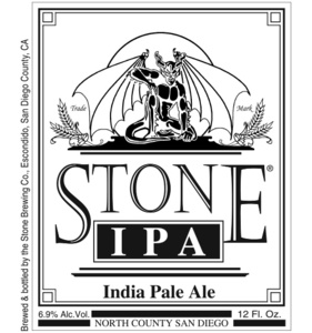 Stone Brewing Co Stone IPA May 2014