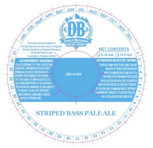 Devils Backbone Brewing Company Striped Bass