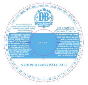 Devils Backbone Brewing Company Striped Bass