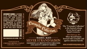 Coronado Brewing Company Barrel Aged Silver Strand Saison May 2014