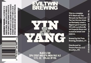 Evil Twin Brewing Yin & Yang June 2014