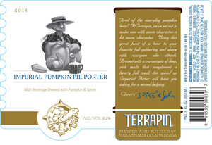 Terrapin Imperial Pumpkin Pie Porter