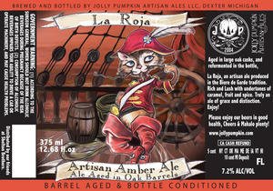 Jolly Pumpkin Artisan Ales La Roja May 2014