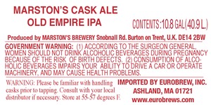 Marston's Old Empire IPA